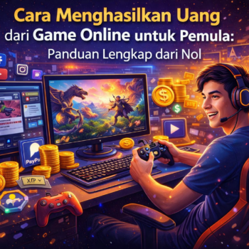 cara menghasilkan uang dari game online untuk pemula