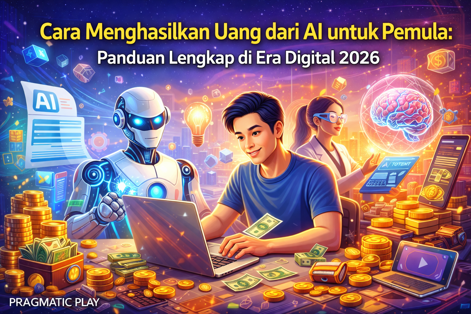 cara menghasilkan uang dari AI